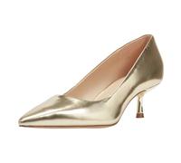 Marc Fisher LTD Women's Calynna Pump, Gold Mirror Metallic Leather 710, 3 UK