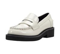 Marc Fisher LTD Women's Dagman Loafer, Cream Leather 150, 5.5 UK
