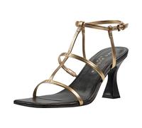 Marc Fisher LTD Women's Dennie Heeled Sandal, Gold Leather 710, 3 UK
