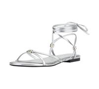 Marc Fisher LTD womens Este, Silver Leather 040, 3 UK