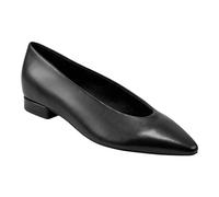 Marc Fisher LTD Women's Gunner Ballet Flat, Black Leather 001, 4.5 UK