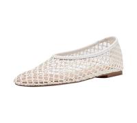 Marc Fisher LTD Womens Jazlyn, Cream Mesh/Leather 150, 9 UK
