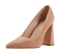 Marc Fisher LTD Women's Minny Pump, Medium Natural Suede 101, 4.5 UK
