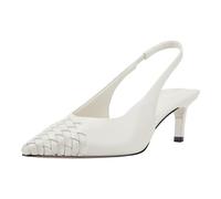 Marc Fisher LTD Womens Rilly, Cream Leather 150, 2 UK