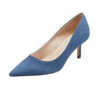 Marc Fisher Women's Alola Pump, Blue Denim 420, 8 UK