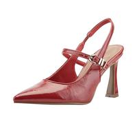Marc Fisher Womens Cavaler, Dark Red Patent 600, 8.5