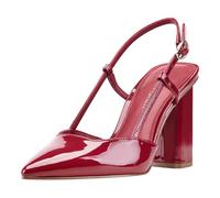 Marc Fisher Womens Dian, Red Patent 610, 9.5