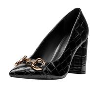 Marc Fisher Women's Gruff Pump, Black Croco 002, 4 UK
