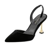 Marc Fisher Women's Hadya Pump, Black Velvet 001, 4.5 UK