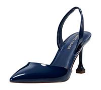 Marc Fisher Women's Hadya Pump, Dark Blue Patent 400, 4 UK