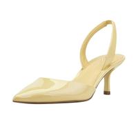 Marc Fisher Womens Iced, Yellow Patent 700, 8