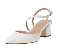 Marc Fisher Women's Loya Pump, White Patent 140, 8 UK