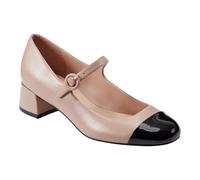 Marc Fisher Women's Marla Pump, Light Natural/Black Multi 110, 8 UK