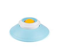 Marc gianno Silicone Pet Lick Mat Feeder, Blue, with Rolling Ball, Slow Feeding Design, Dishwasher Safe, for Dogs and Cats