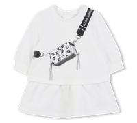 Marc Jacobs - Cotton Fleece Dress - Ivory - Unisex - 3 Months