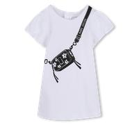 Marc Jacobs - Dress With Voluminous Sleeves - White - Unisex - 12 Months