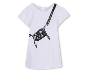 Marc Jacobs - Dress With Voluminous Sleeves - White - Unisex - 12 Months