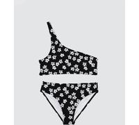 MARC JACOBS Girls' One-Shoulder Floral Print Bikini - Size: 12 - female