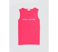 MARC JACOBS Girls' Sleeveless Cotton Top with Contrast Logo Print - Size: 5 - female
