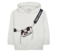 Marc Jacobs - Hooded Fleece Sweatshirt - Ivory - Girl - 12 Years