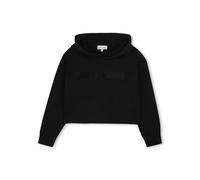 Marc Jacobs Kids cropped cotton hoodie - Black 2-3-4-5-6-8-10-12+