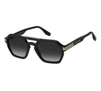 Marc Jacobs Man MARC 587/S 807/9O Sunglasses Acetate Black Grey Geometric Normal Shaded