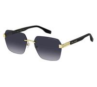 Marc Jacobs Man MARC 713/S 807/9O Sunglasses Metal Black Grey Squared Normal Shaded
