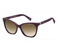 Marc Jacobs Women's Cat Eye Plum Brown Gradient Marc 336/S in Purple Marc Jacobs Purple One Size