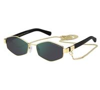 Marc Jacobs MARC 496/S GOLD GREEN/GREEN MIRRORED 55/17/140 women Sunglasses