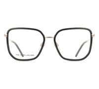 Marc Jacobs MARC 537 807 Full Rim Black Gold Women Square Eyeglasses Original Lens Width: 53 Bridge: 17 Temple: 145