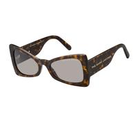 Marc Jacobs MARC 553/S 086/IR Woman Sunglasses Acetate Havana Grey Butterfly Normal
