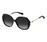 Marc Jacobs MARC 581/S 807/9O Woman Sunglasses Acetate Black Grey Butterfly Normal Shaded