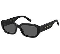 Marc Jacobs Woman Marc 614/S 807/IR Sunglasses Plastic Black Grey Squat