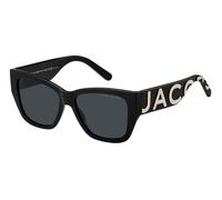 Marc Jacobs MARC 695/S 80S/2K Woman Sunglasses Acetate Black Grey Squared Normal