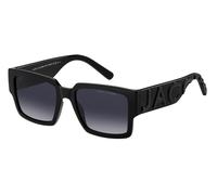 Marc Jacobs MARC 739/S 08A/9O Unisex Sunglasses Injected Black Grey Squared Shaded