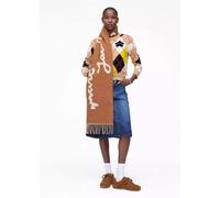 MARC JACOBS Marc Is Joy Copper Wool Scarf Size: One Size, Colour: Tan