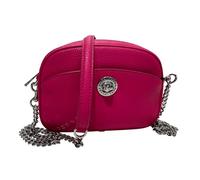 Marc Jacobs Marc Turnlock Camera Bag Leather Crossbody bag, Hot Pink, S, Crossbody