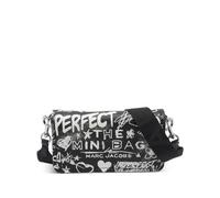 Marc Jacobs mini Punk Scribble leather crossbody bag - Black One Size