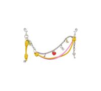 Marc Jacobs mini The Icon Chain bag charm - Silver One Size