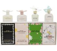 Marc Jacobs 4 Piece Gift Set: Daisy Wild Eau de Parfum 4ml - Perfect Eau de Parfum 5ml - Daisy Eau So Fresh Eau de Toilette 4ml - Eau de Toilette 4ml