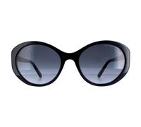 Marc Jacobs Oval Womens Black Dark Grey Gradient 520/S - One Size