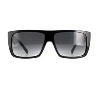 Marc Jacobs Rectangle Unisex Black Dark Grey Gradient Icon 096/S - One Size
