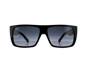 Marc Jacobs Rectangle Unisex Black Grey Dark Gradient Sunglasses - One Size