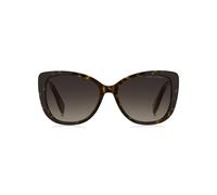 Marc Jacobs Rectangular Sunglasses 20803208655HA - Woman - Acetate Brown 55-17-140 mm