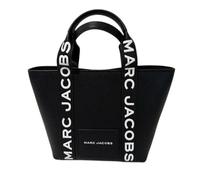 Marc Jacobs Small Pebble Leather Tote with Detachable Crossbody Strap, Black, S, Tote