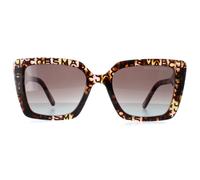 Marc Jacobs MARC 733/S H7P/98 Woman Sunglasses Acetate Havana Grey Squared Shaded