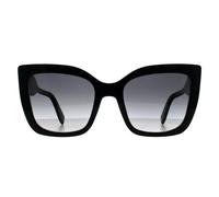 Marc Jacobs Women's Square Black Grey Gradient MARC 811/S Marc Jacobs Black One Size