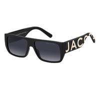Marc Jacobs Marc Logo 096/S Sunglasses, Black White, 57 Unisex-Adult, Black White, 57