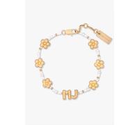 MARC JACOBS The Beaded MJ Balloon Gold Bracelet Size: One Size, Colou