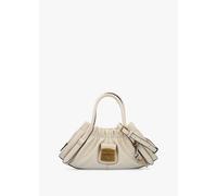 MARC JACOBS The Cristina Small Ivory Leather Satchel Bag Size: One Siz